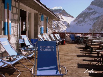 Kovinski ležalnik “Rifugio Gilberti”